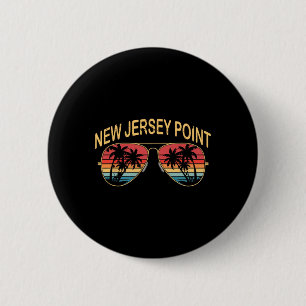 Badge Rond 5 Cm Nouveau Jersey Point Pleasant Hommes Femmes Souven