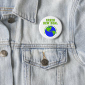 Badge Rond 5 Cm Nouveau pacte vert (En situation)