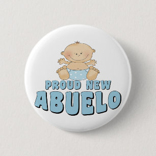Badge Rond 5 Cm NOUVEAU PAPA FIER Boy