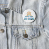 Badge Rond 5 Cm NOUVEAU T-shirt Mimi FIER (En situation)