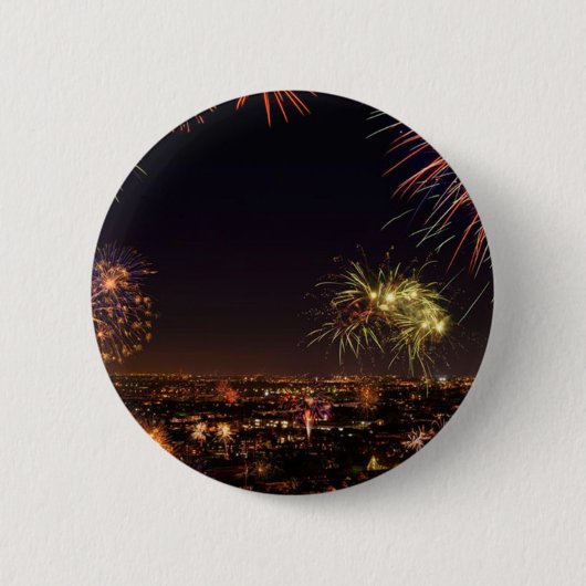 Badge Rond 5 Cm Nouvel An (Devant)