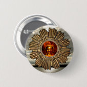 Badge Rond 5 Cm Nouvelle broche de Bouddha Sun d'âge (Devant & derrière)