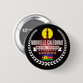Badge Rond 5 Cm Nouvelle-Calédonie (Devant & derrière)