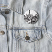 Badge Rond 5 Cm Nouvelle-Orléans, Louisiane (En situation)