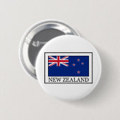 Badge Rond 5 Cm Nouvelle-Zélande (Devant & derrière)