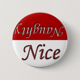 Badge Rond 5 Cm Novelty Holiday
