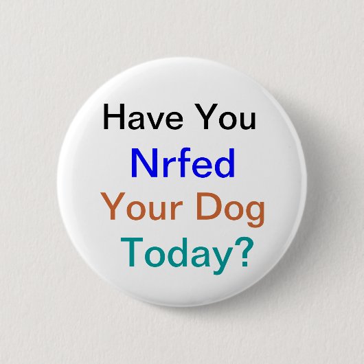 Badge Rond 5 Cm Nrf2 canin (Devant)