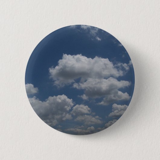 Badge Rond 5 Cm Nuages (Devant)