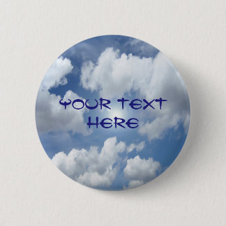 Badge Rond 5 Cm Nuages de Blue Heaven + vos idées