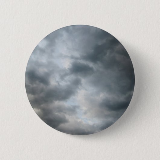 Badge Rond 5 Cm Nuages de tempête en panne (Devant)