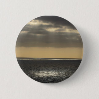 Badge Rond 5 Cm Nuages en mer