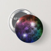 Badge Rond 5 Cm Nuages spatiaux (Devant & derrière)