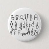 Badge Rond 5 Cm nudos nautico (Devant)