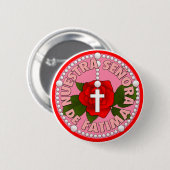 Badge Rond 5 Cm Nuestra Señora de Fatima (Devant & derrière)