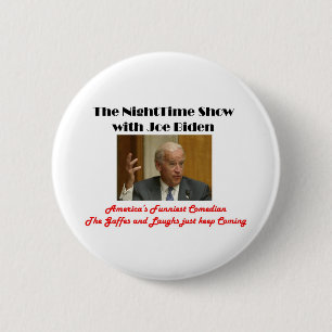 Badge Rond 5 Cm Nuit avec Joe Biden