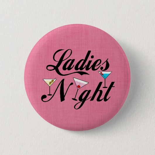 Badge Rond 5 Cm Nuit de dames (Devant)