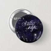 Badge Rond 5 Cm Nuit silencieuse - romantique Fête de neige (Devant & derrière)