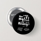 Badge Rond 5 Cm Nuits de lecture 6-7 Mème Prof d'anglais Amateur d (Devant & derrière)