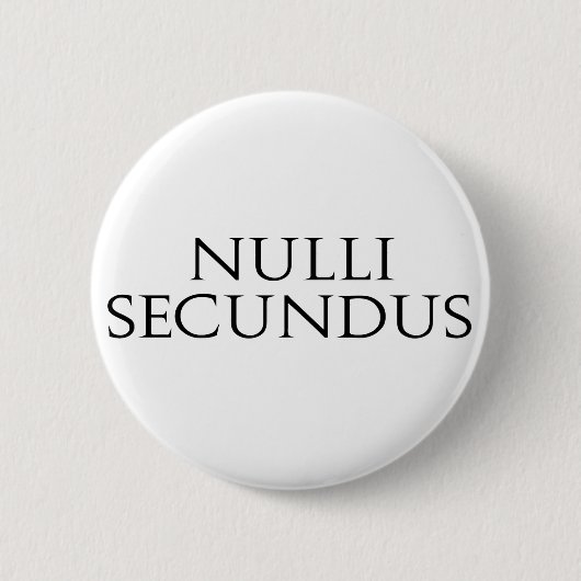 Badge Rond 5 Cm Nulli Secundus (Devant)