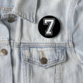 Badge Rond 5 Cm Number 7 67 Meme Matching (En situation)