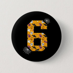 Badge Rond 5 Cm Numéro 6 Citation drôle de mème 6 7 Six Sept Hallo