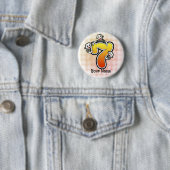 Badge Rond 5 Cm Numéro 7 (En situation)