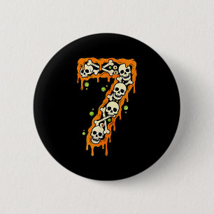 Badge Rond 5 Cm Numéro 7 Six Sept 6 7 Mème Drôle Design Couples H