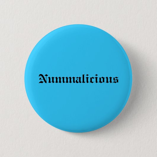 Badge Rond 5 Cm Nummalicious (Devant)