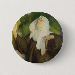 BADGE ROND 5 CM NUN SI BEAU