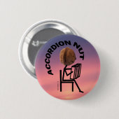 Badge Rond 5 Cm Nut d'accordion (Devant & derrière)