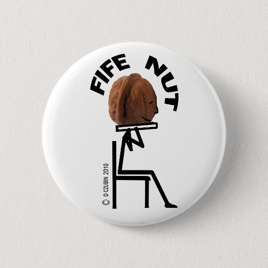 Badge Rond 5 Cm Nut Fife (Devant)