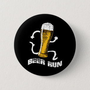 Badge Rond 5 Cm NV004 Fun Beer s For Men Women Beer a run