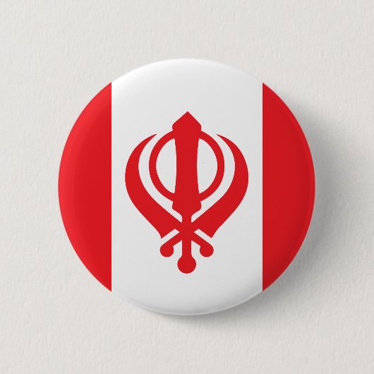Badge Rond 5 Cm O Canada (Devant)