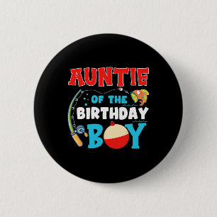 Badge Rond 5 Cm O Fish Ally Un Tenue Anniversaire Tante De La Nais