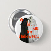 BADGE ROND 5 CM O. M. G ! (Devant & derrière)