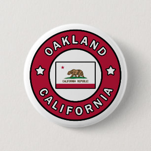 Badge Rond 5 Cm Oakland la Californie