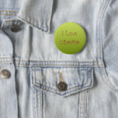 BADGE ROND 5 CM OBAMA (En situation)