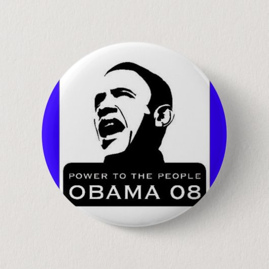 Badge Rond 5 Cm obama (Devant)