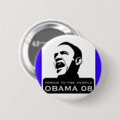 Badge Rond 5 Cm obama (Devant & derrière)