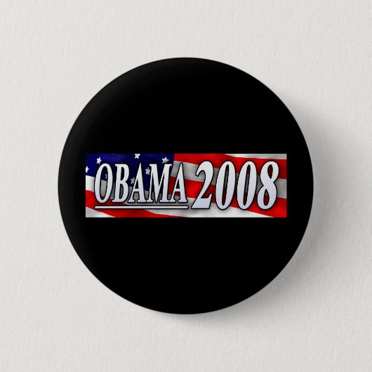 Badge Rond 5 Cm Obama (Devant)