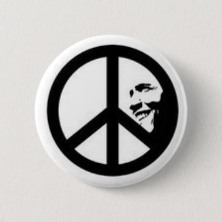 Badge Rond 5 Cm Obama
