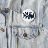 BADGE ROND 5 CM OBAMA (En situation)