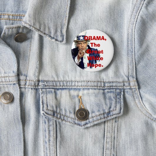 Badge Rond 5 Cm Obama (En situation)