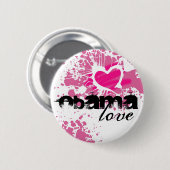 Badge Rond 5 Cm Obama (Devant & derrière)