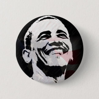 Badge Rond 5 Cm Obama44