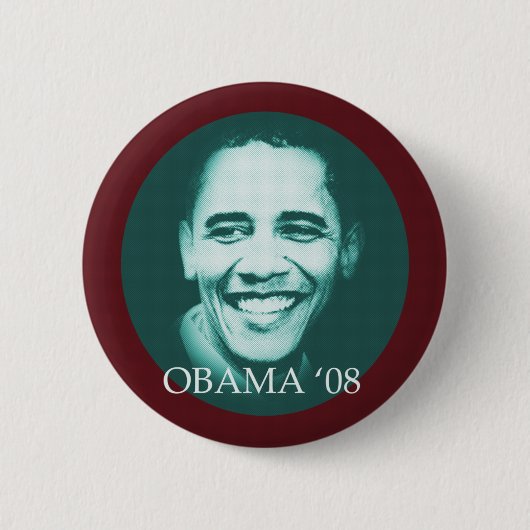 Badge Rond 5 Cm Obama '08 (Devant)