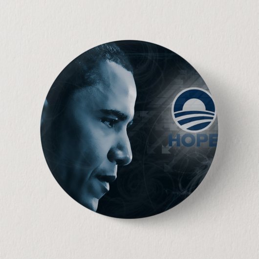 Badge Rond 5 Cm obama 10 (Devant)