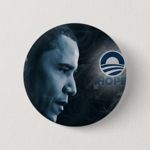 Badge Rond 5 Cm obama 10
