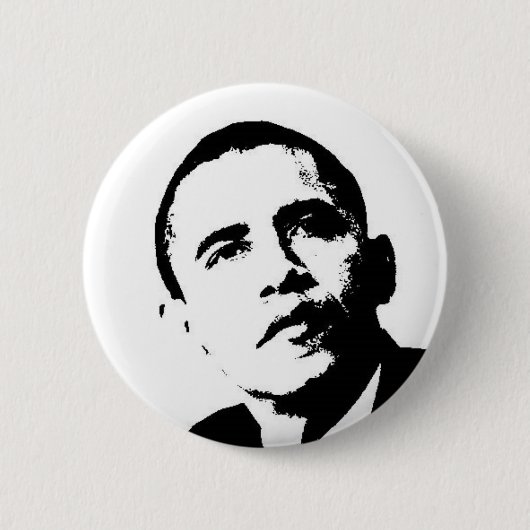 Badge Rond 5 Cm obama 2 (Devant)