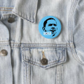 Badge Rond 5 Cm Obama 2012 (En situation)